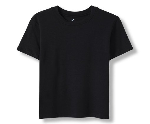 Skin Cropped Feminino Preto, black | WestwingNow