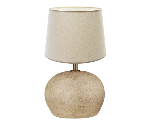 Abajur Kale Bege Bivolt, Cobre | WestwingNow