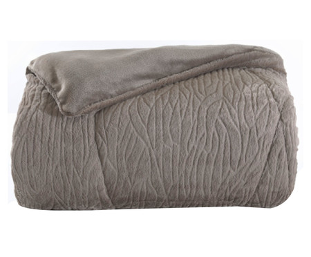 Edredom Plush Peles - Taupe | WestwingNow