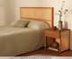 Cabeceira Retangular Vimea com Palhinha Quadriculada, wood pattern | WestwingNow