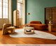 Mesa de Centro Vimea com Palhinha Sextavada, wood pattern | WestwingNow