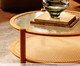 Mesa de Centro Vimea com Palhinha Sextavada, wood pattern | WestwingNow