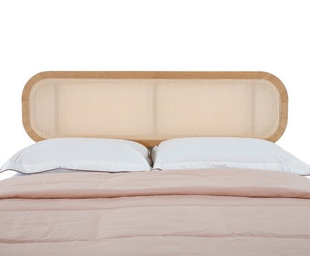 Cabeceira Redonda Vimea com Palhinha Quadriculada | Westwing