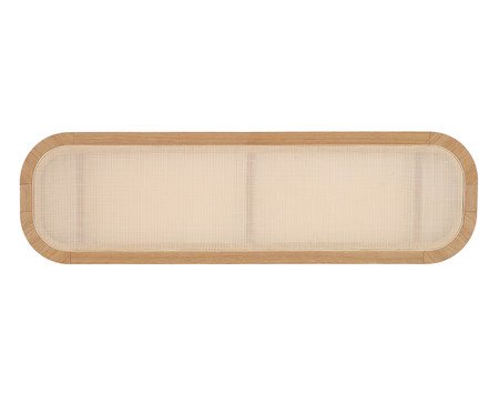 Cabeceira Redonda Vimea com Palhinha Quadriculada | Westwing