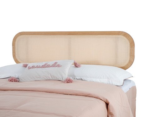 Cabeceira Redonda Vimea com Palhinha Quadriculada | Westwing