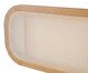 Cabeceira Redonda Aura com Palhinha Quadriculada, wood pattern | WestwingNow