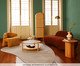 Cristaleira com Porta Ricca Slim com Palhinha Sextavada, wood pattern | WestwingNow