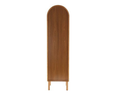 Cristaleira com Porta Ricca Slim com Palhinha Sextavada | Westwing