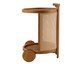 Carrinho Bar Aura com Palhinha Sextavada, wood pattern | WestwingNow