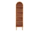 Cristaleira sem Porta Ricca Slim com Palhinha Sextavada, wood pattern | WestwingNow