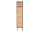 Cristaleira sem Porta Ricca Slim com Palhinha Sextavada, wood pattern | WestwingNow