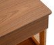 Mesa de Cabeceira Quadrada Aura com Palhinha Quadriculada, wood pattern | WestwingNow