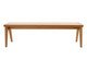Banco Aura com Palhinha Sextavada, wood pattern | WestwingNow