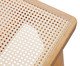 Banco Aura com Palhinha Sextavada, wood pattern | WestwingNow