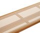 Banco Aura com Palhinha Sextavada, wood pattern | WestwingNow