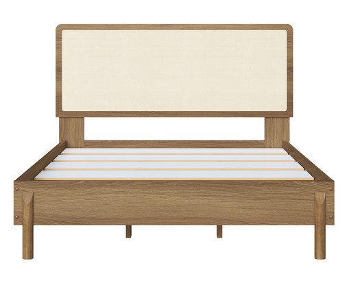 Cama Casal  Palhinha Oslo, wood pattern | WestwingNow