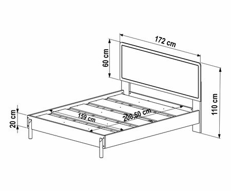 Cama Queen  Palhinha Oslo | Westwing