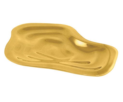 Centro de Mesa Pequeno Duna Safira, Dourado | WestwingNow