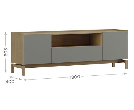 Rack Exclusive Tauari/Concret | Westwing