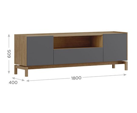 Rack Exclusive Tauari/Concret | Westwing