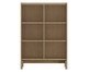 Cristaleira Essential Tauari/Concret, wood pattern | WestwingNow
