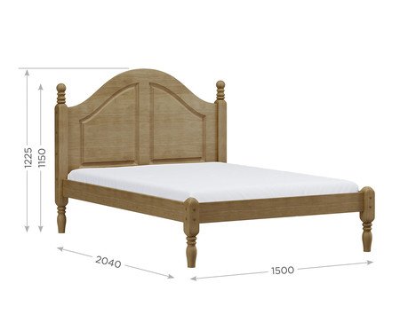 Cama Classic Wood Freijó | Westwing
