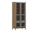 Cristaleira Versatto Tauari/Concret, wood pattern | WestwingNow