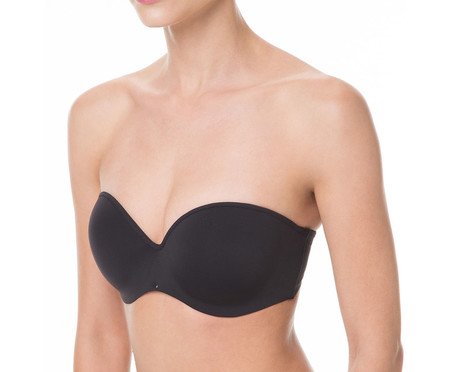 Sutiã Super Lift Strapless Preto | Westwing