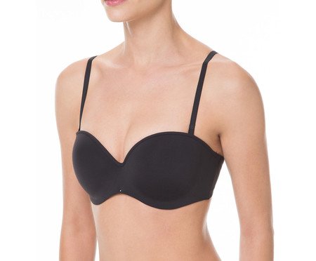 Sutiã Super Lift Strapless Preto | Westwing