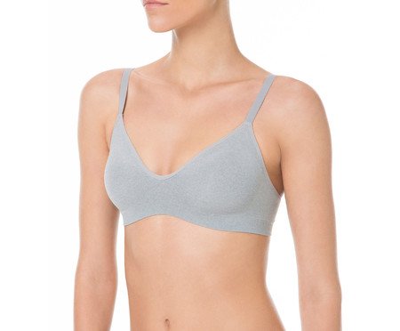 Sutiã Lift Tecno 3D Washed Prateado | Westwing