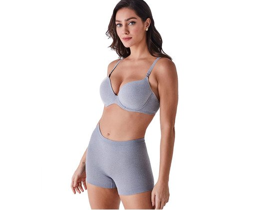 Sutiã Push Up Neri Washed Prateado, Prata ou Metálico | WestwingNow