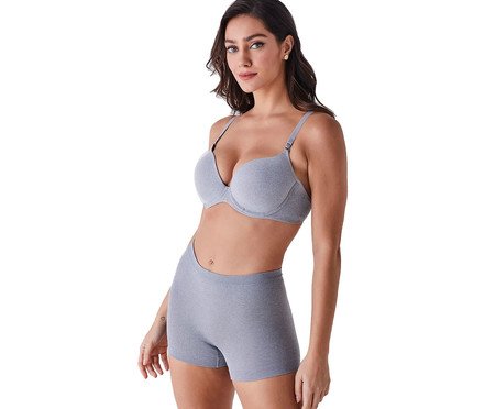 Sutiã Push Up Neri Washed Prateado | Westwing
