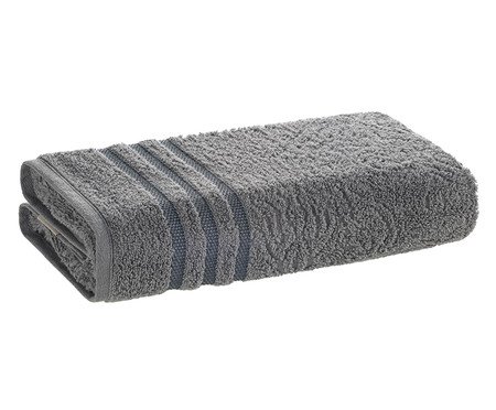 Toalha Rosto Orleans Cinza Escuro | Westwing