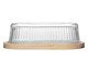 Manteigueira Bambu Stripe, Transparente | WestwingNow