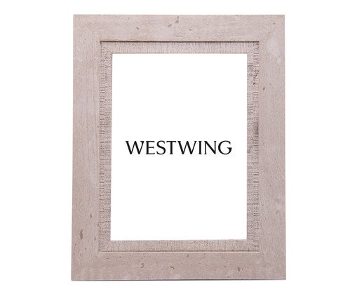 Porta-retrato em MDF Boston, Bege | WestwingNow