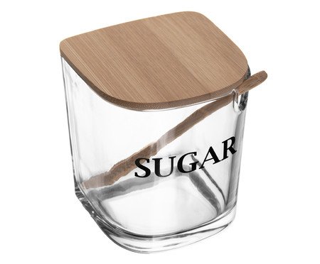 Açucareiro com Colher Bambum Basic | Westwing
