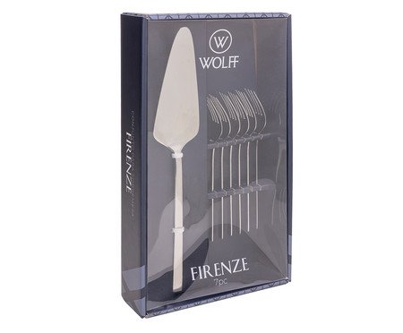 Jogo de Espátulas e Garfos para Bolo Firenze | Westwing