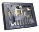 Faqueiro de Aço Inox Firenze Dourado, Dourado | WestwingNow
