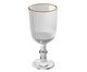 Taça para Licor com Fio Dourado Lines, Transparente | WestwingNow