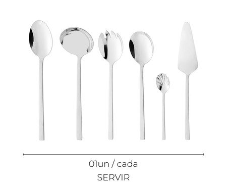 Faqueiro de Aço Inox Firenze | Westwing