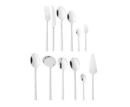 Faqueiro de Aço Inox Firenze | Westwing