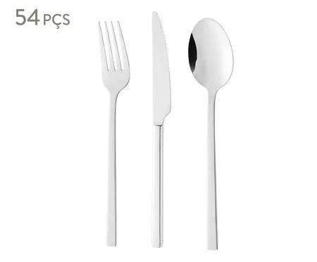 Faqueiro de Aço Inox Firenze | Westwing