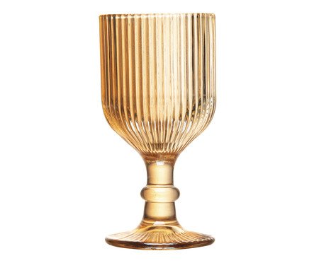 Taça para Licor Lines Âmbar | Westwing