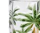 Taça para Água de Cristal Ecológico Palm Tree Handpaint, Colorido | WestwingNow