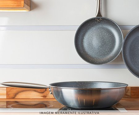 Frigideira Wook de Indução Prime Cook | Westwing