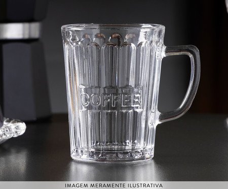 Caneca de Vidro Harmony | Westwing