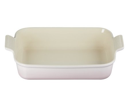 Travessa Retangular Heritage Shell Pink - 32cm | Westwing