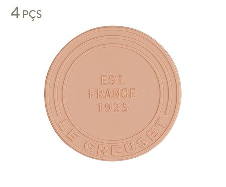 Jogo de Suportes de Silicone Pêche - 10cm | Westwing