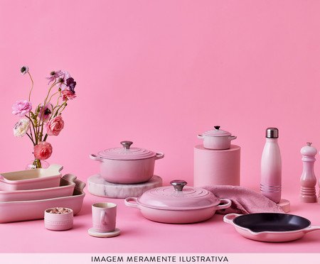 Travessa Retangular Heritage Shell Pink - 19cm | Westwing