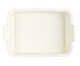 Travessa Retangular Heritage Cotton - 36cm, Branco | WestwingNow